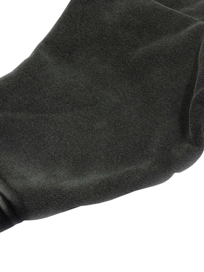 Snow Washed Zip-Through Fleece Hoodie