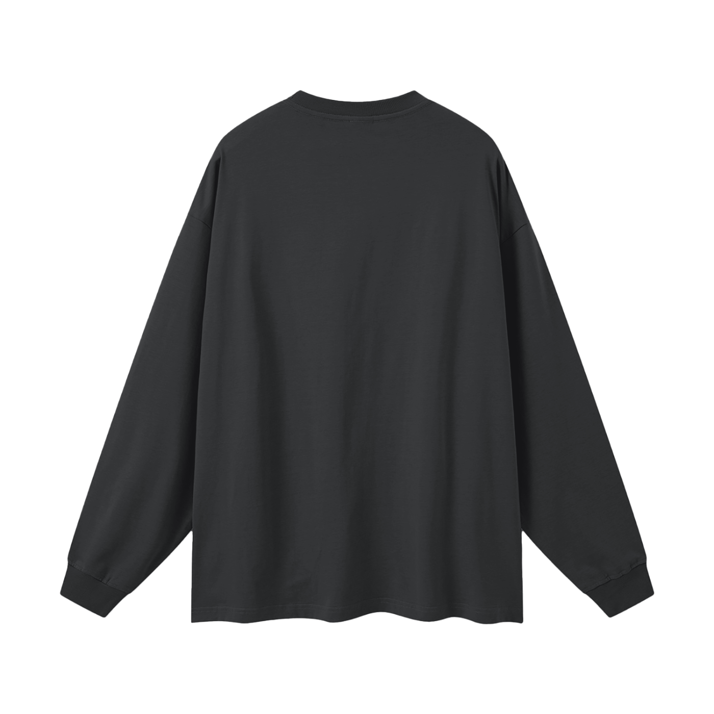 Streetwear Unisex Cotton Long Sleeve Tee