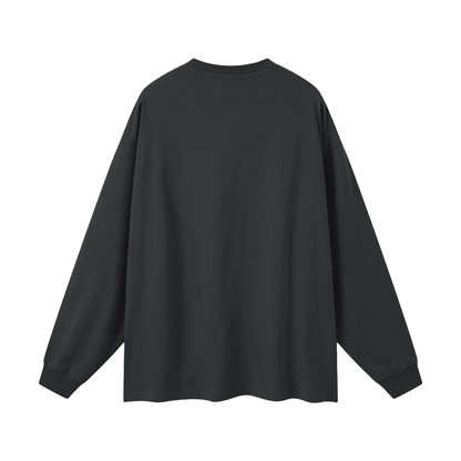 Streetwear Unisex Cotton Long Sleeve Tee