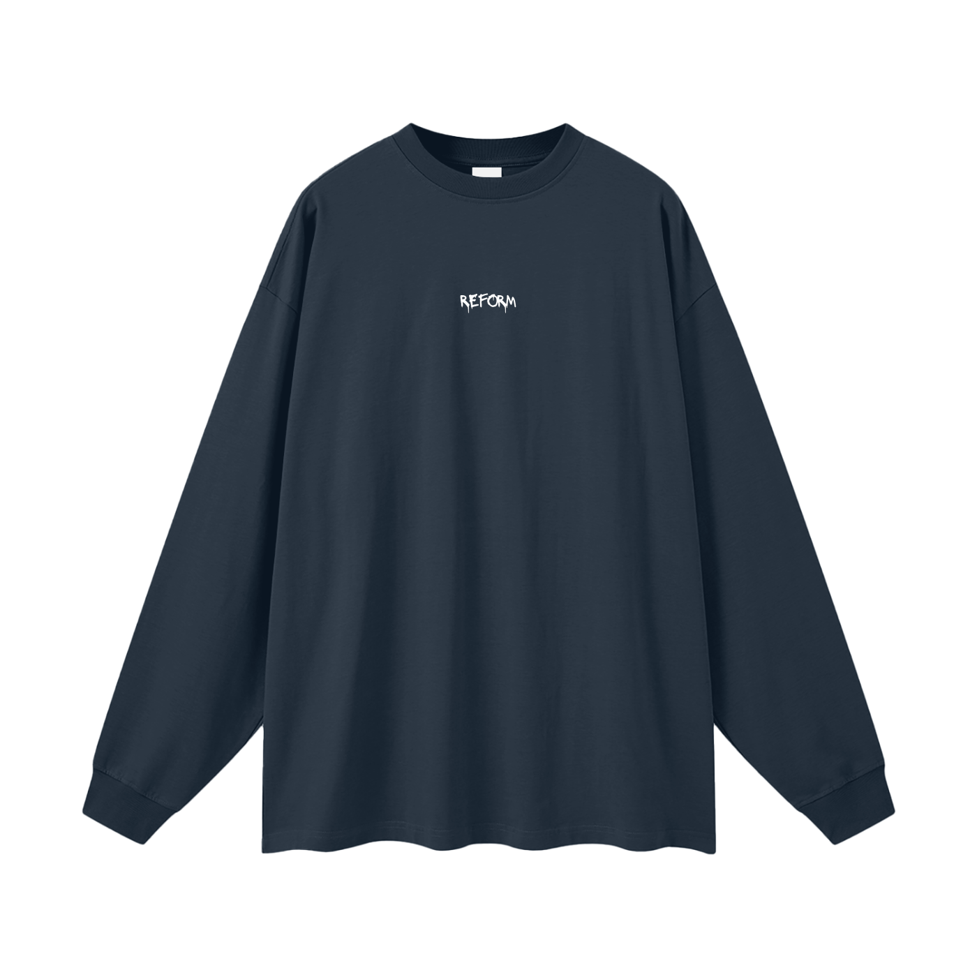 Streetwear Unisex Cotton Long Sleeve Tee
