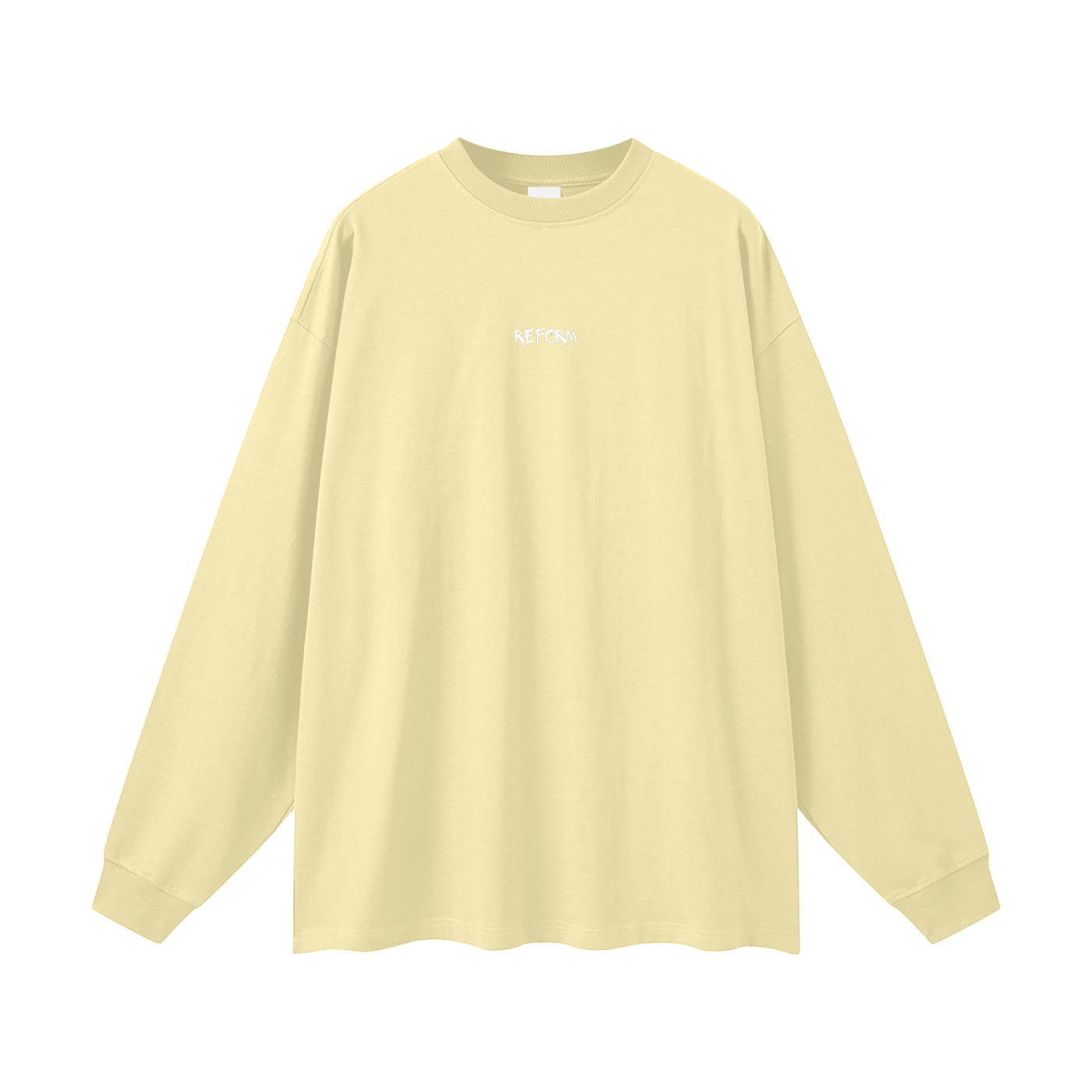 Streetwear Unisex Cotton Long Sleeve Tee