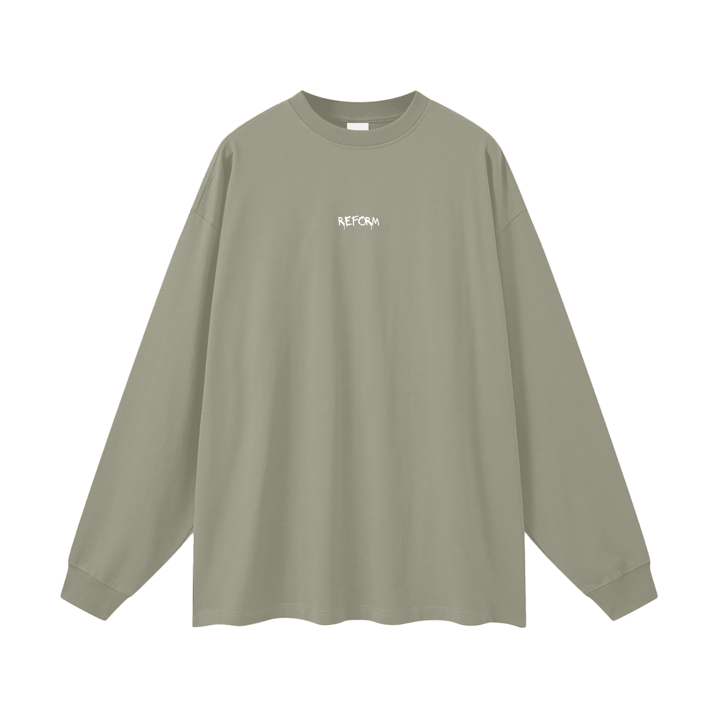 Streetwear Unisex Cotton Long Sleeve Tee