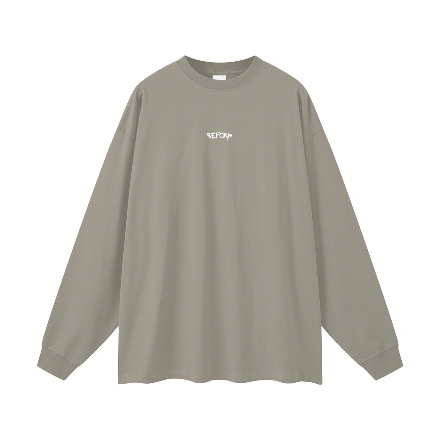 Streetwear Unisex Cotton Long Sleeve Tee
