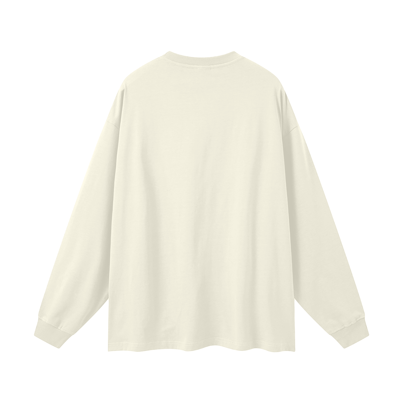 Streetwear Unisex Cotton Long Sleeve Tee