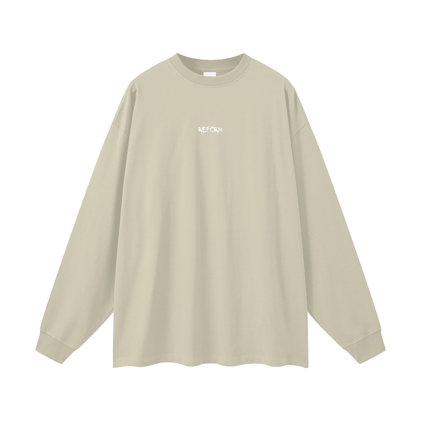 Streetwear Unisex Cotton Long Sleeve Tee