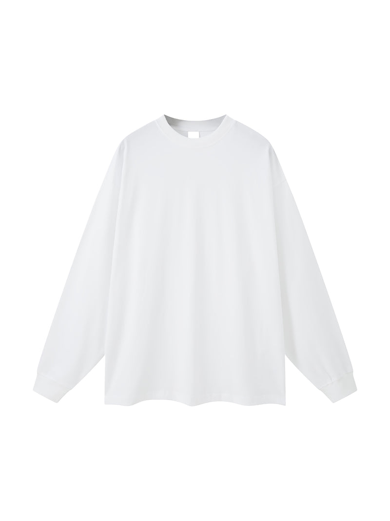 Streetwear Unisex Cotton Long Sleeve Tee