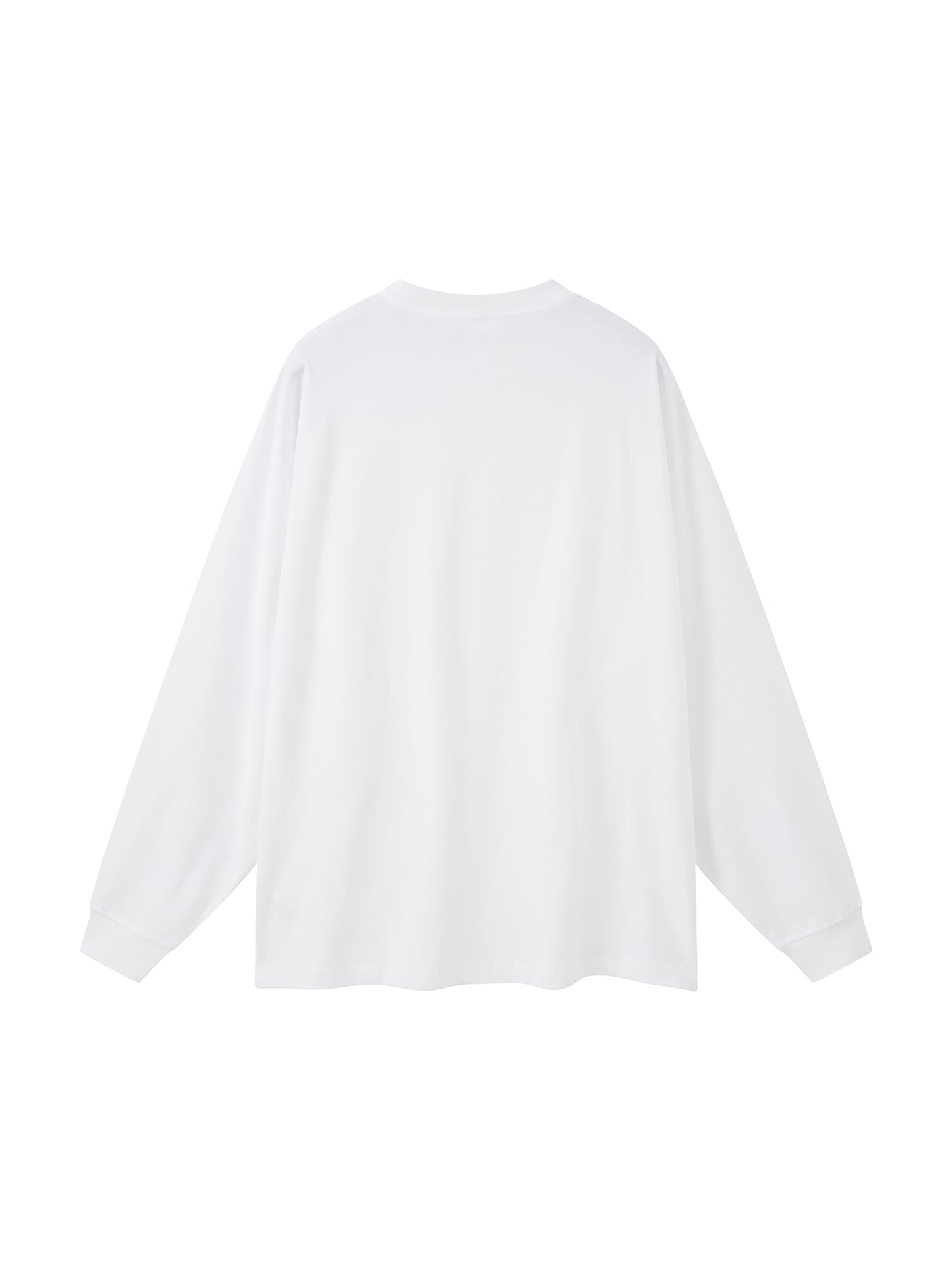Streetwear Unisex Cotton Long Sleeve Tee