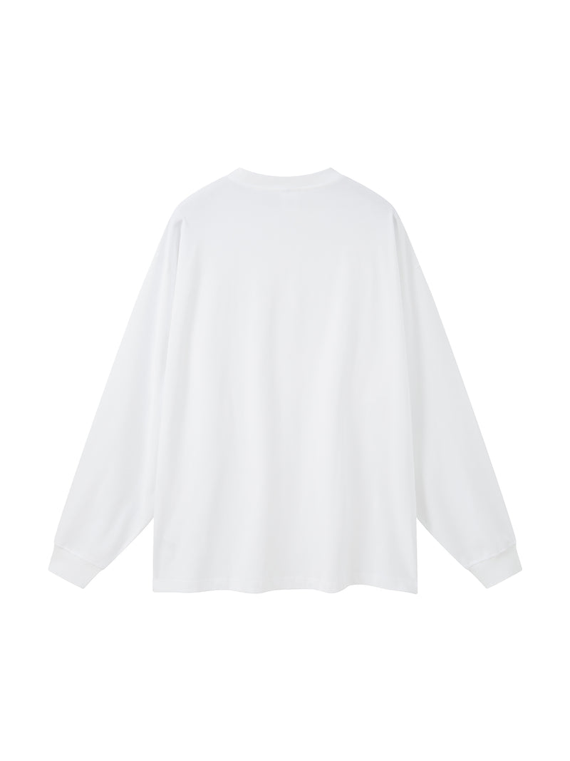 Streetwear Unisex Cotton Long Sleeve Tee