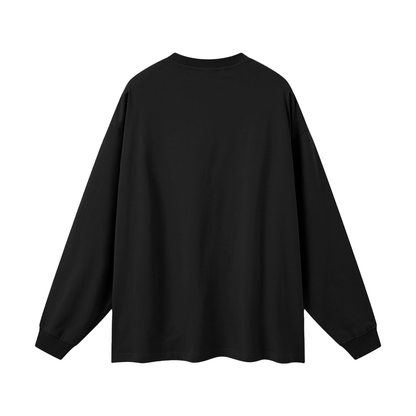 Streetwear Unisex Cotton Long Sleeve Tee