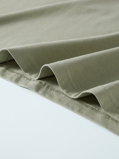 Streetwear Unisex Cotton Long Sleeve Tee