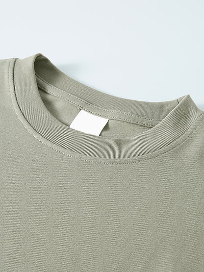 Streetwear Unisex Cotton Long Sleeve Tee