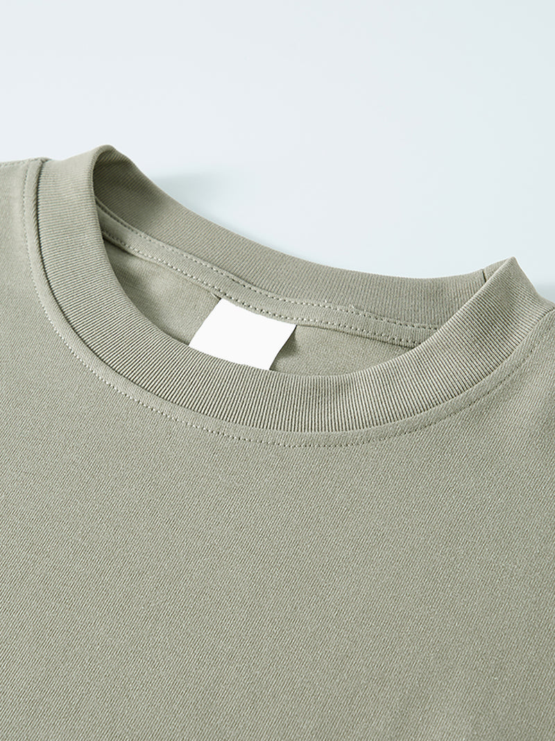 Streetwear Unisex Cotton Long Sleeve Tee