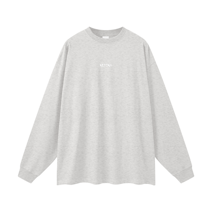 Streetwear Unisex Cotton Long Sleeve Tee
