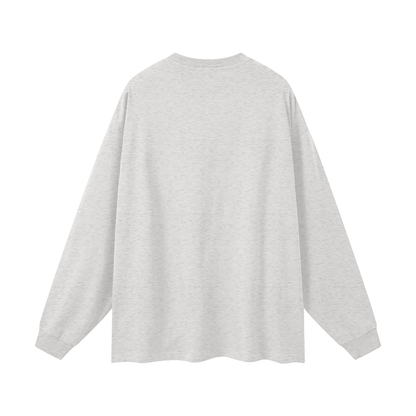 Streetwear Unisex Cotton Long Sleeve Tee