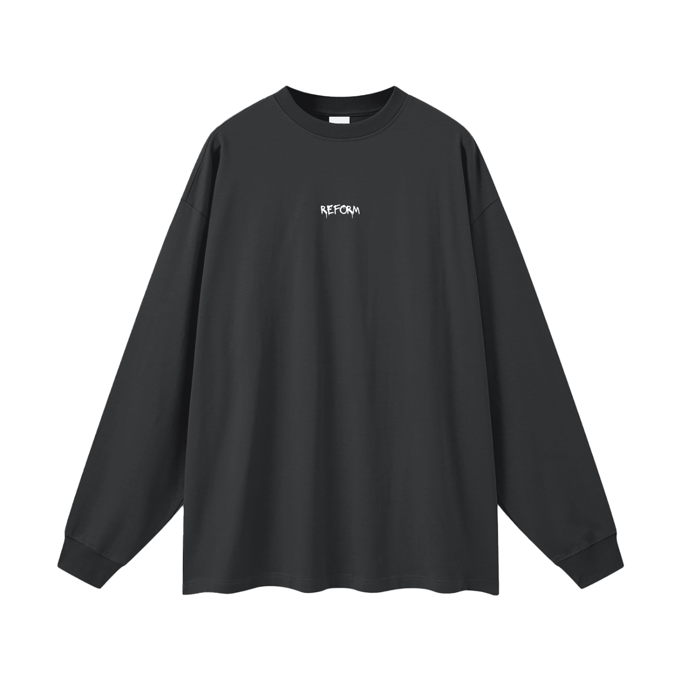 Streetwear Unisex Cotton Long Sleeve Tee