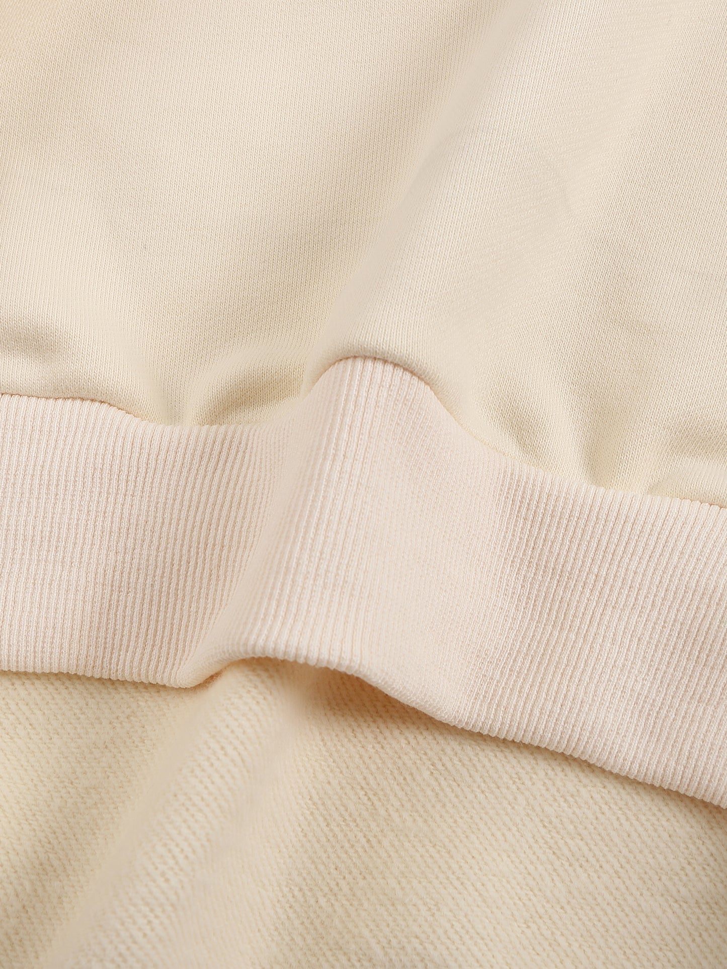 Unisex Drop Shoulder Oversized Fleece Sweatshirt