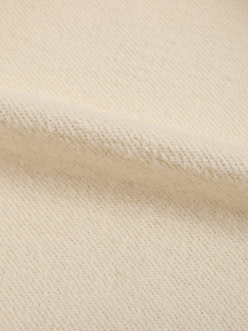 Unisex Drop Shoulder Oversized Fleece Sweatshirt