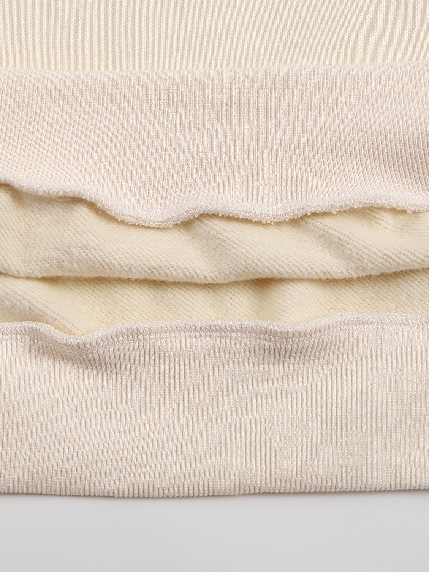 Unisex Drop Shoulder Oversized Fleece Sweatshirt