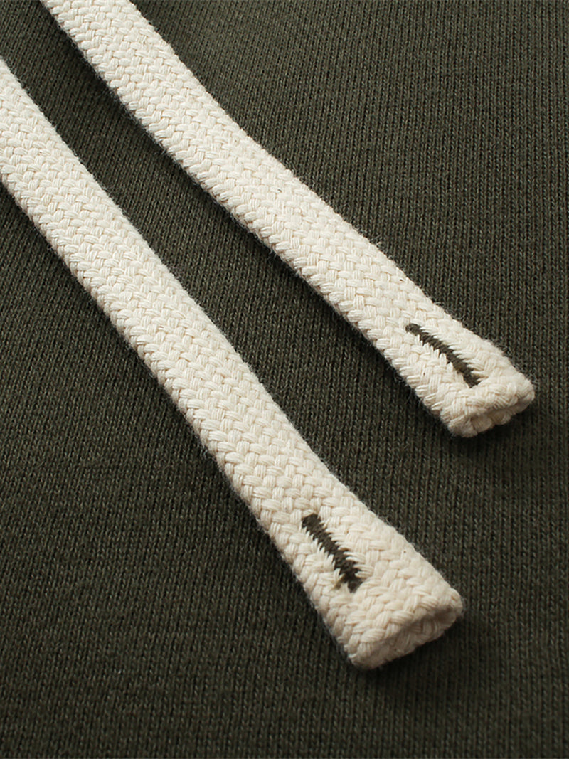 Streetwear Unisex Solid Color Fleece Straight Leg Pants