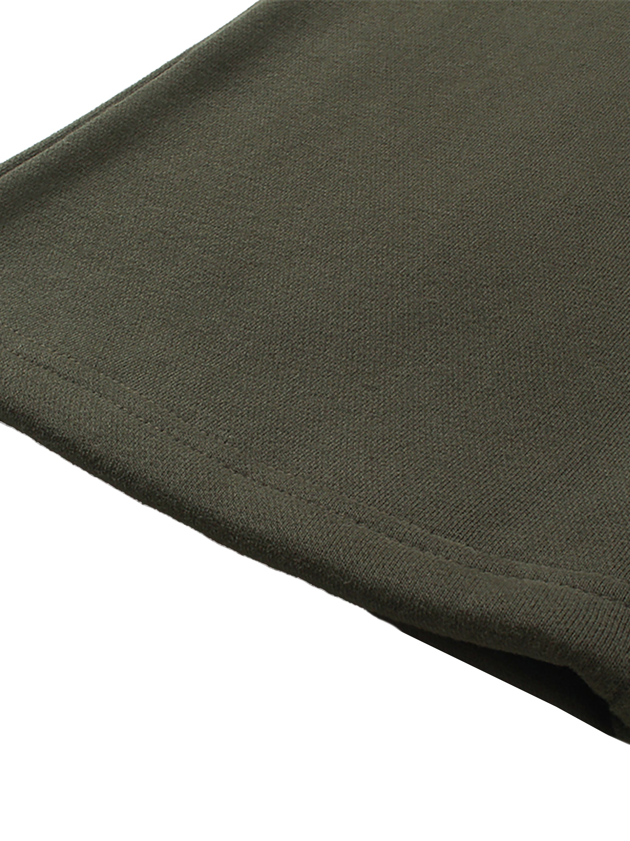 Streetwear Unisex Solid Color Fleece Straight Leg Pants