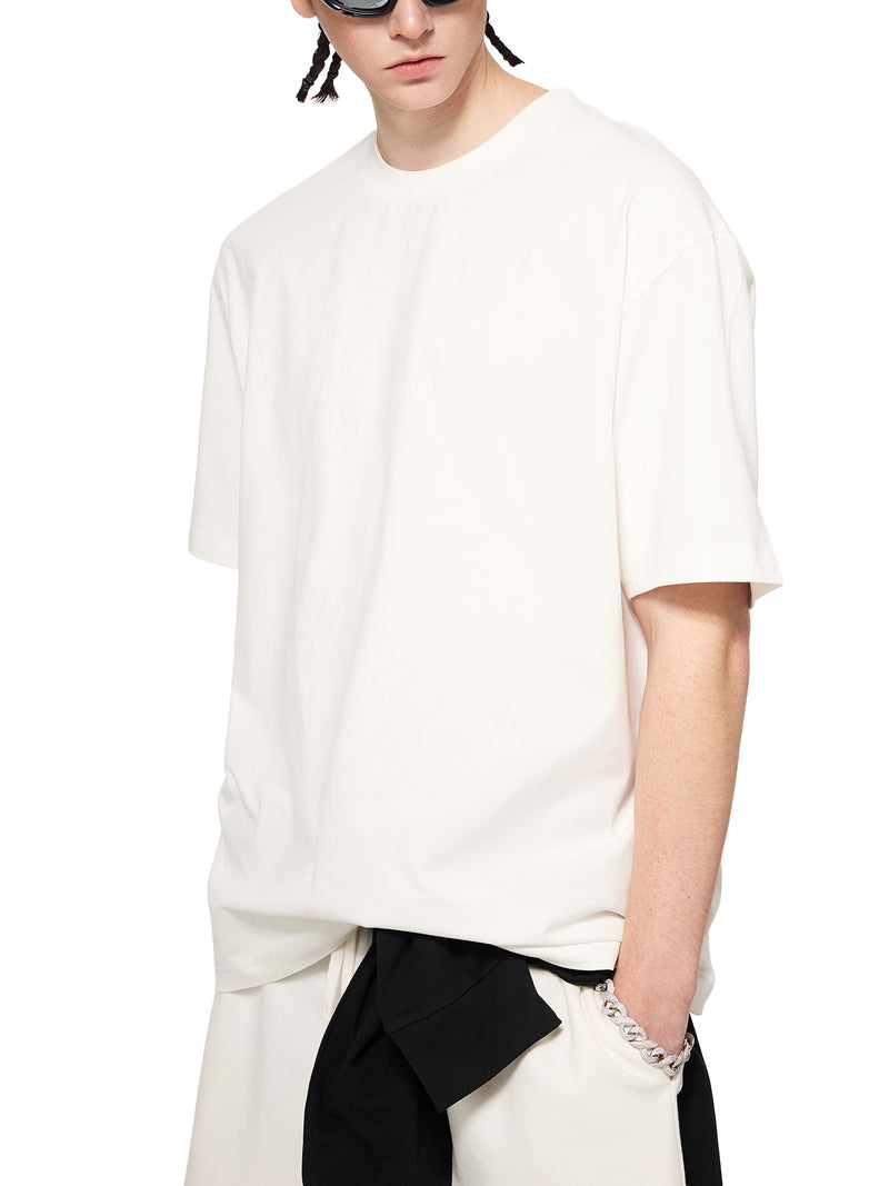 Sueded Cotton T-shirt
