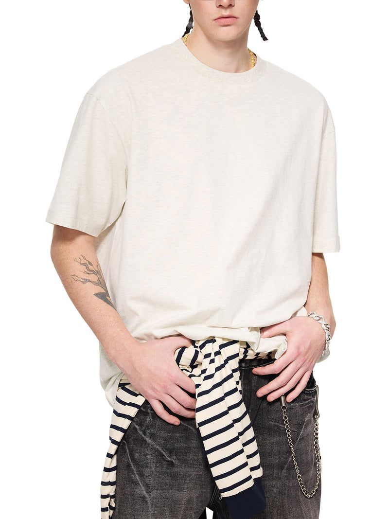 Sueded Cotton T-shirt