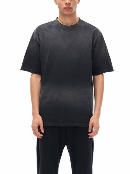 Sun Fade Hand-Frayed Cotton T-Shirt