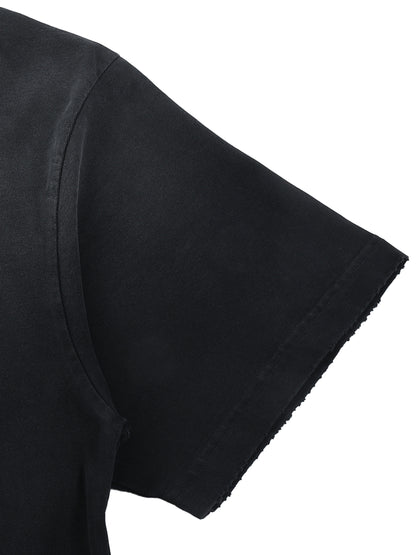 Sun Fade Hand-Frayed Cotton T-Shirt