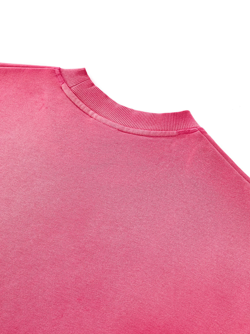 Sun Fade Raw Edge T-Shirt