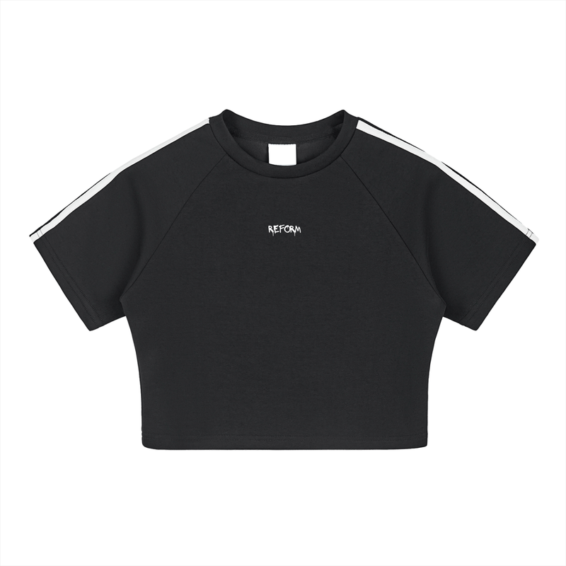 Taped Cooling Performance Crop Top