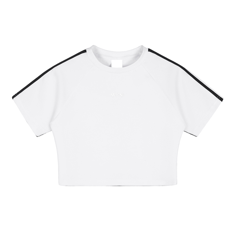 Taped Cooling Performance Crop Top