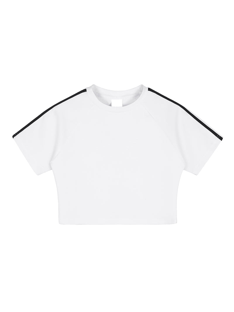 Taped Cooling Performance Crop Top