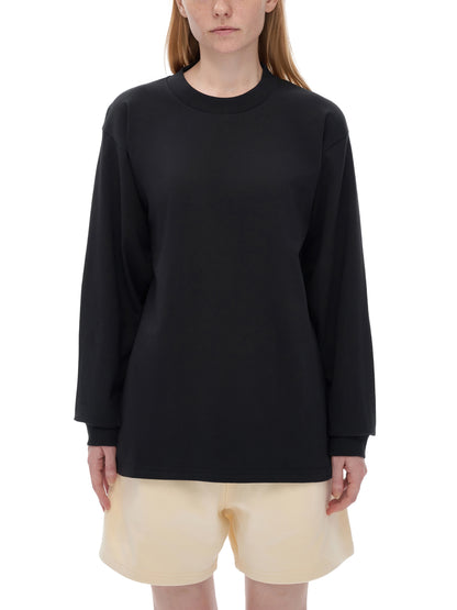 Heavyweight 100% Cotton Drop Shoulder Long Sleeve Shirt - 270gsm