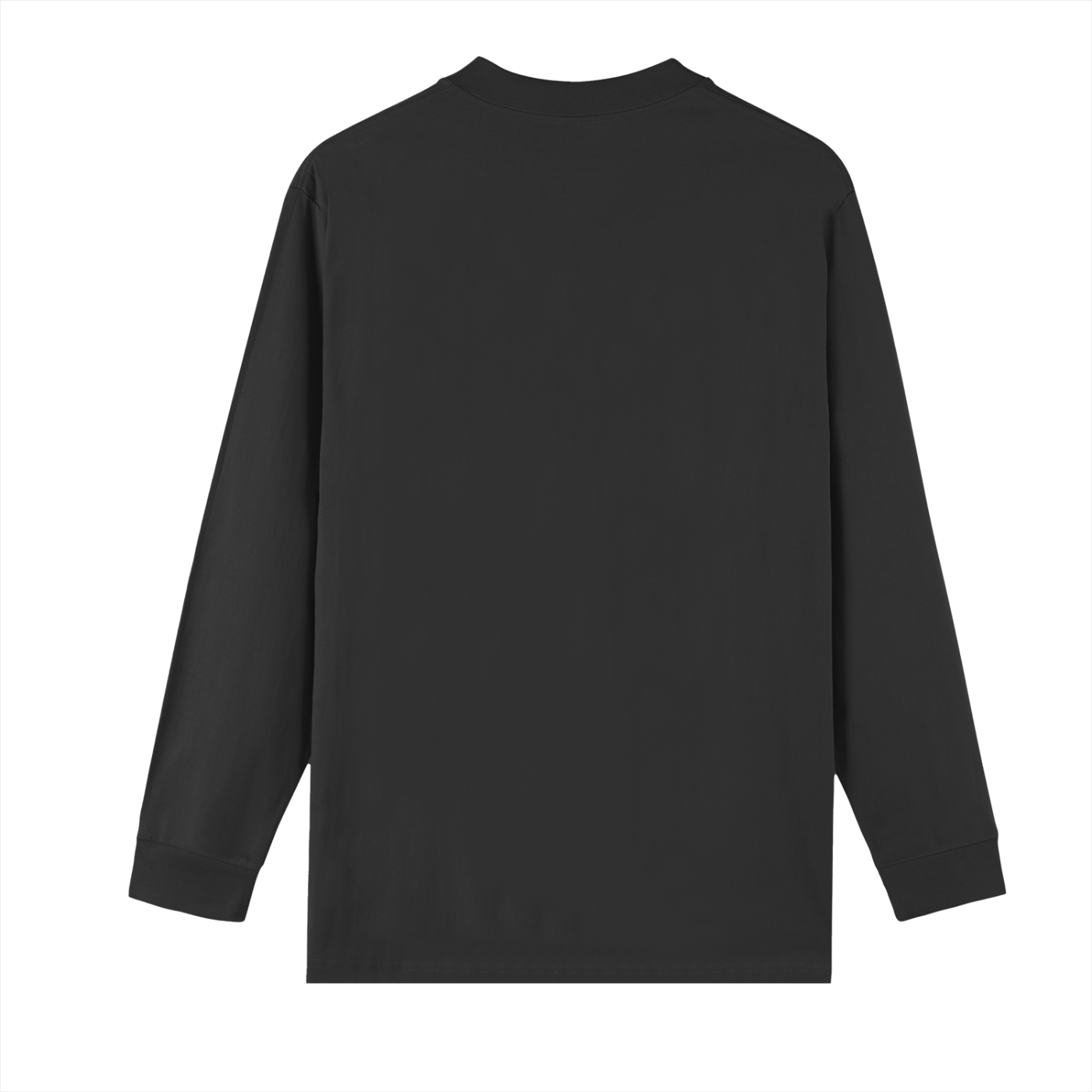 Heavyweight 100% Cotton Drop Shoulder Long Sleeve Shirt - 270gsm