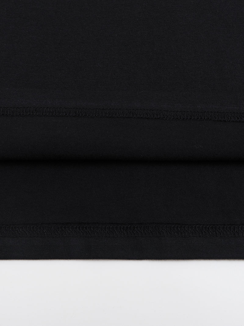 Heavyweight 100% Cotton Drop Shoulder Long Sleeve Shirt - 270gsm