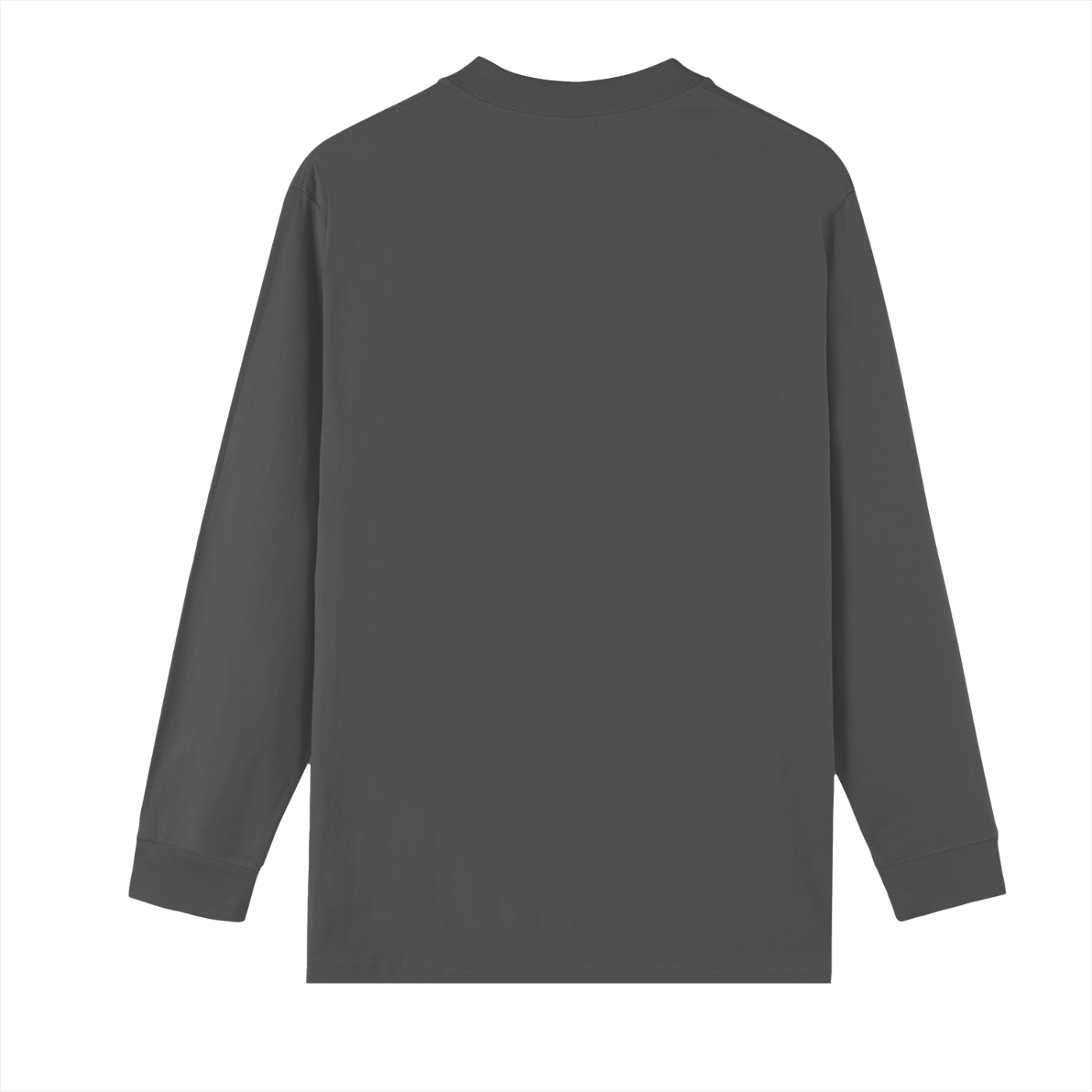 Heavyweight 100% Cotton Drop Shoulder Long Sleeve Shirt - 270gsm