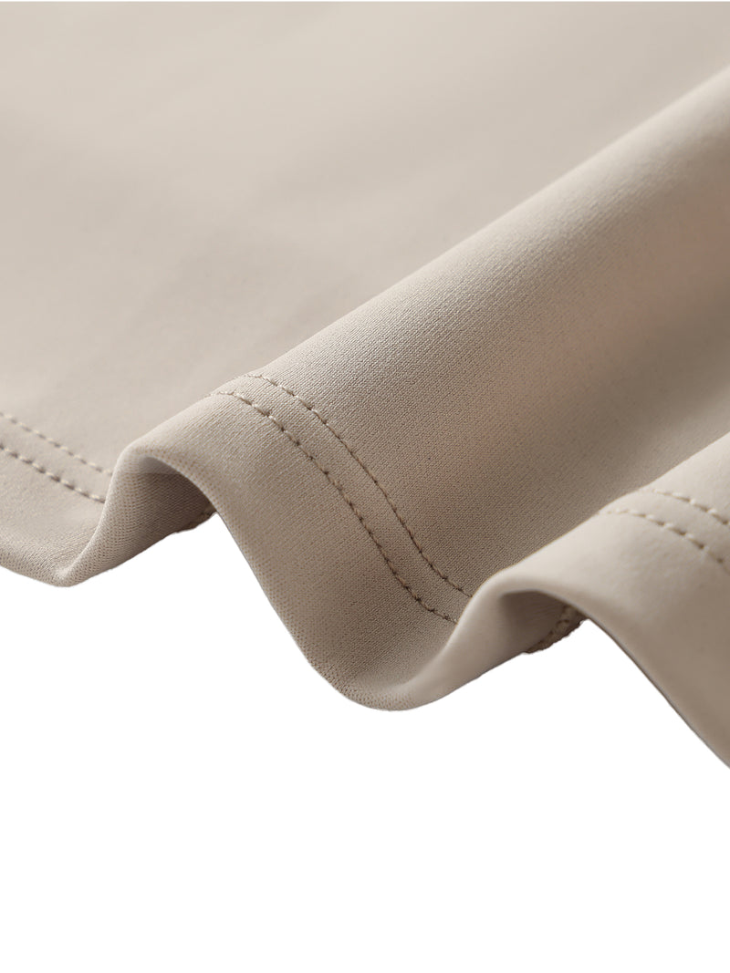 V-Neck Lapel Crop Top