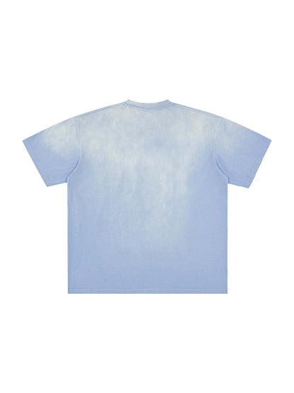 Vintage Washed Frayed T-Shirt