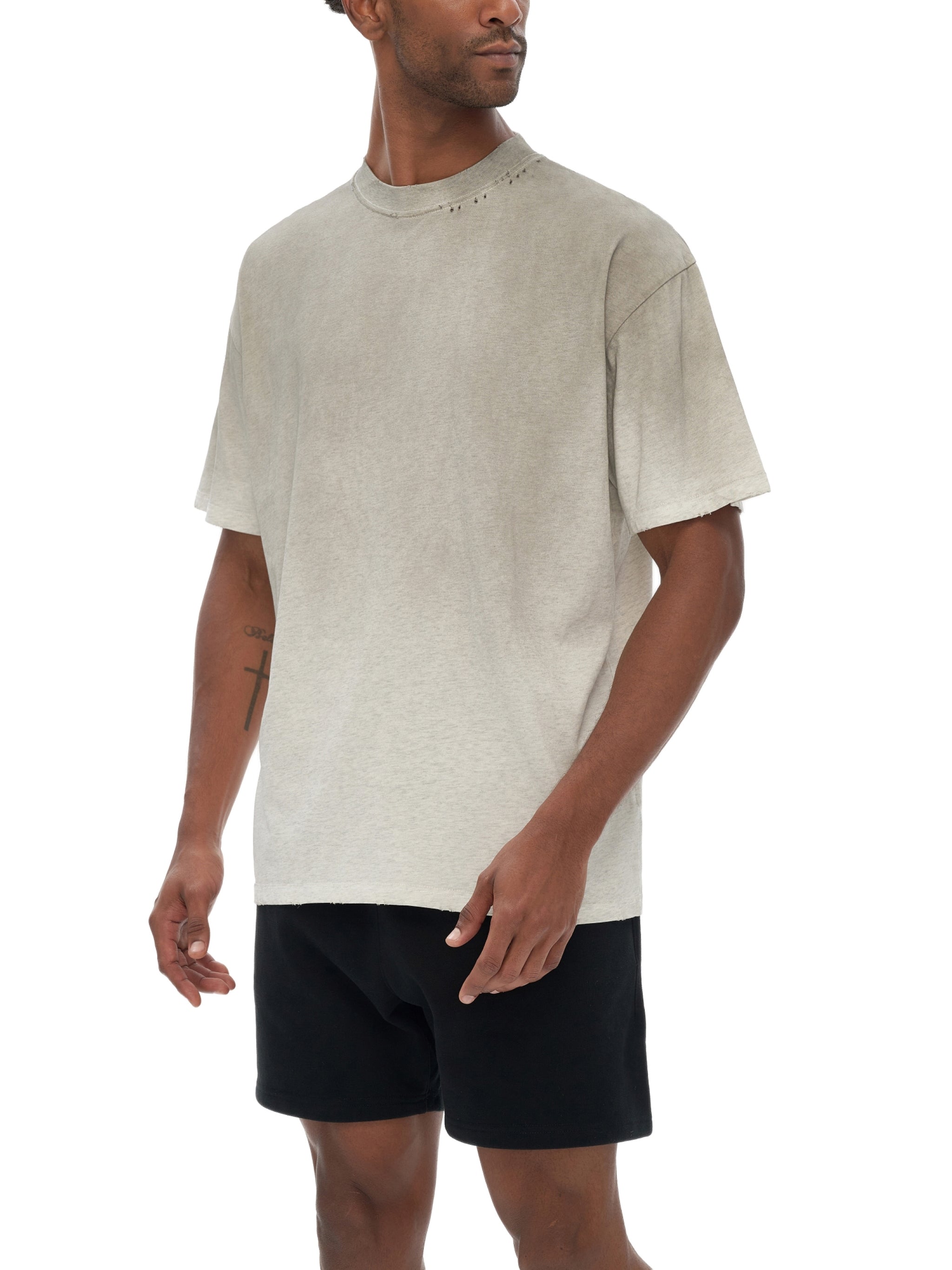 Vintage Washed Frayed T-Shirt