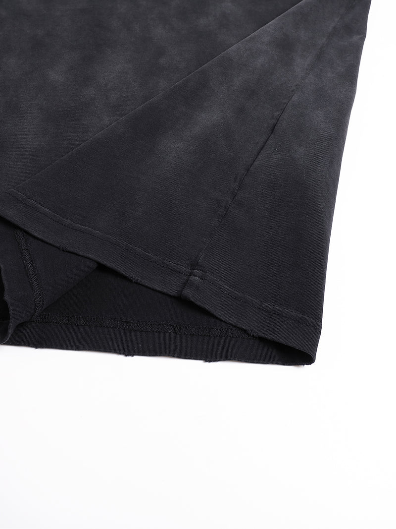 Vintage Washed Hand-Frayed T-Shirt