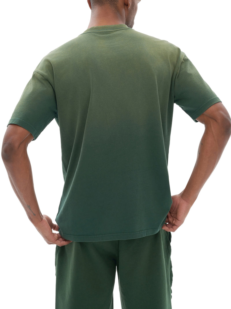 Vintage Washed Gradient T-Shirt - 250 GSM