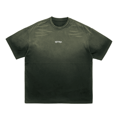 Vintage Washed Gradient T-Shirt - 250 GSM