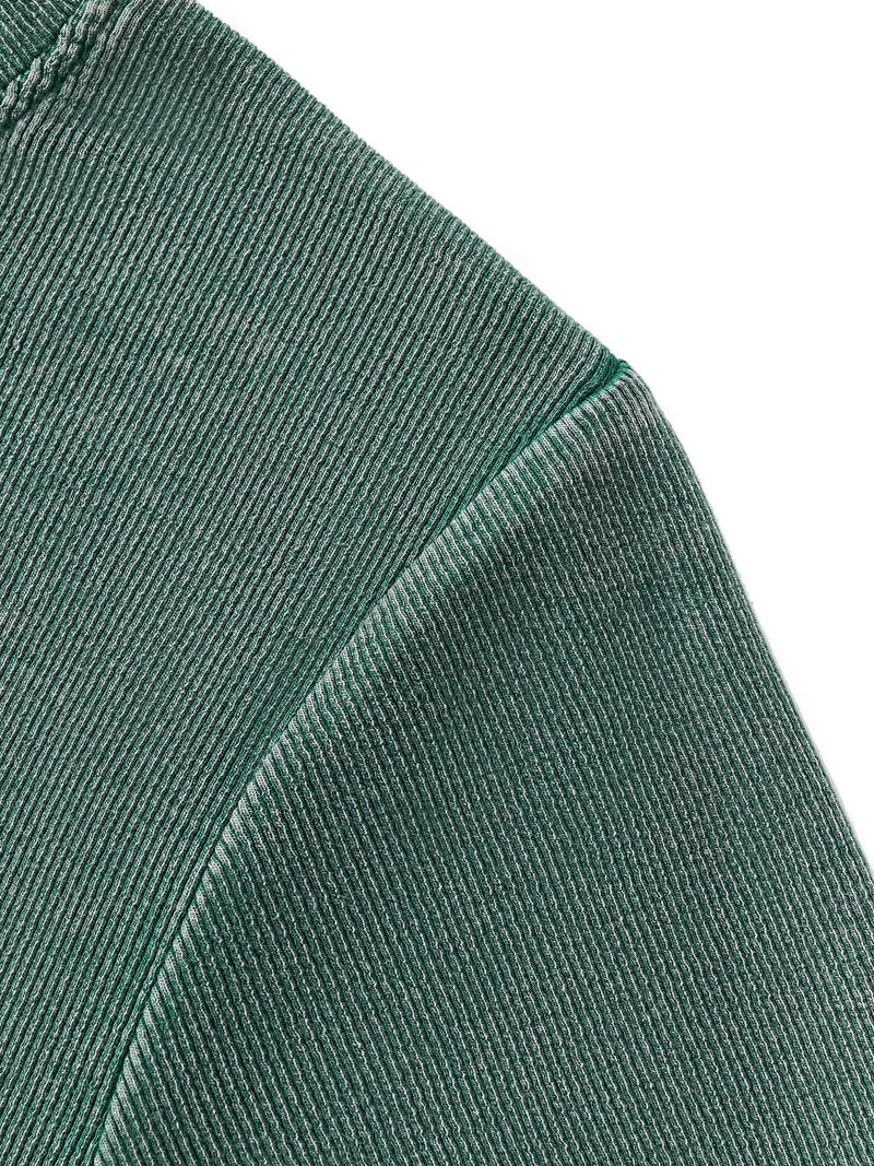 Vintaged-Wash Bodycon Cotton T-Shirt