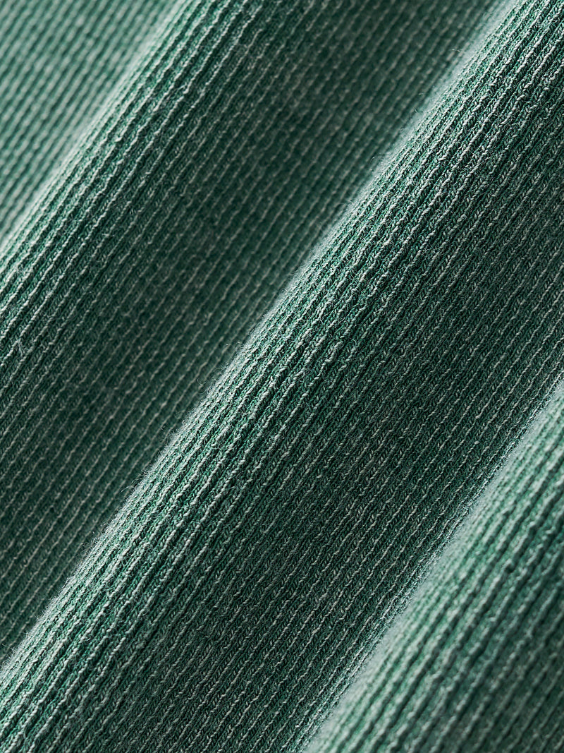 Vintaged-Wash Bodycon Cotton T-Shirt