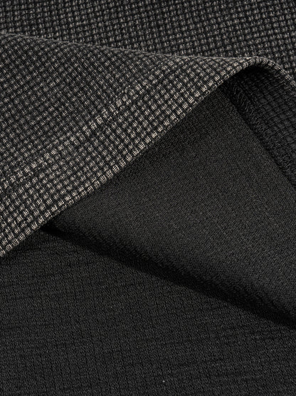 Waffle-Texture Washed Boxy T-Shirt