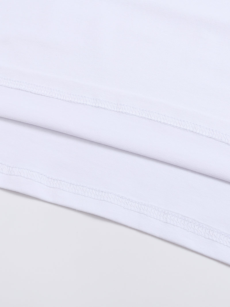 Women's Fitted Crop Tee | Bodycon T-Shirt