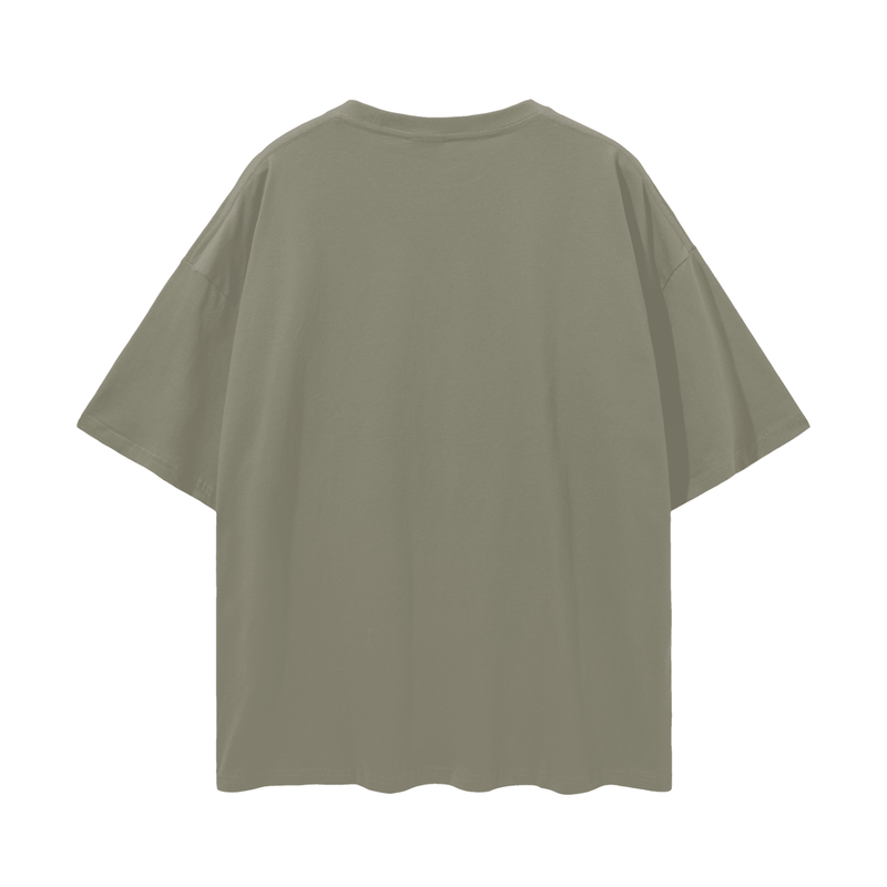 Oversize Deep Drop Shoulder Tee - 190 GSM