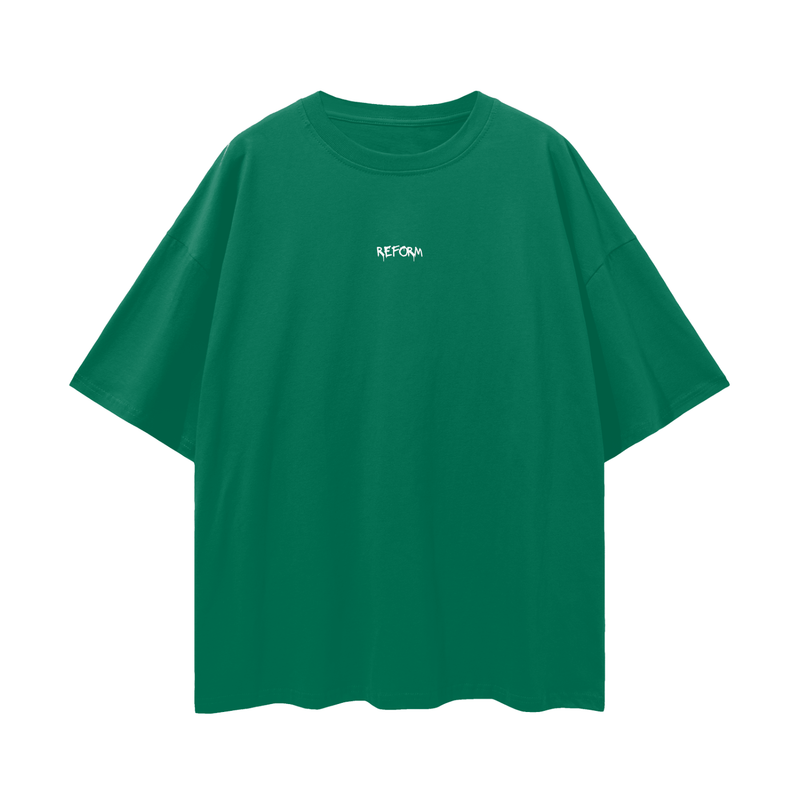 Oversize Deep Drop Shoulder Tee - 190 GSM