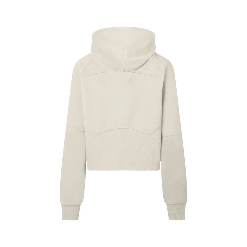 Cropped Half-Zip Hoodie